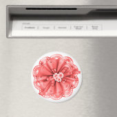 Aimant de décoration rouge (In Situ (Lave-vaisselle))