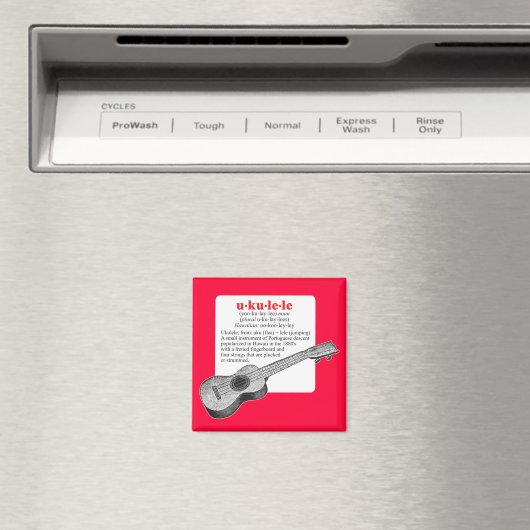 Aimant de définition Ukulele (In Situ (Lave-vaisselle))