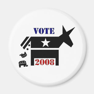 AIMANT DE DÉMOCRATE DE VOTE EN 2008