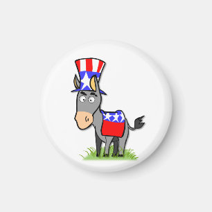 Aimant de Démocrate d'élection des USA