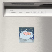 Aimant de dessin animé de Piglets en pente (In Situ (Lave-vaisselle))