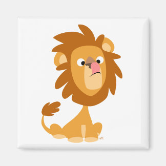 Aimant de dessin animé Lion !