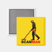 Aimant de détection des métaux (Recto/Verso)