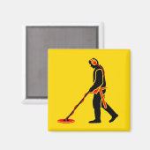 Aimant de détection des métaux (Recto/Verso)