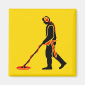 Aimant de détection des métaux (Devant)