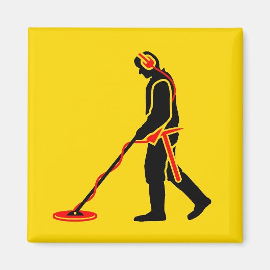 Aimant de détection des métaux (Devant)