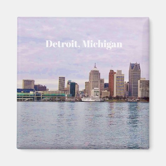 Aimant de Détroit Michigan (Devant)