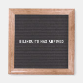 Aimant de devis bilingue (Devant)