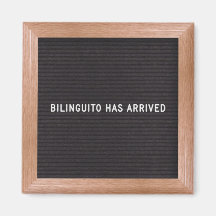 Aimant de devis bilingue