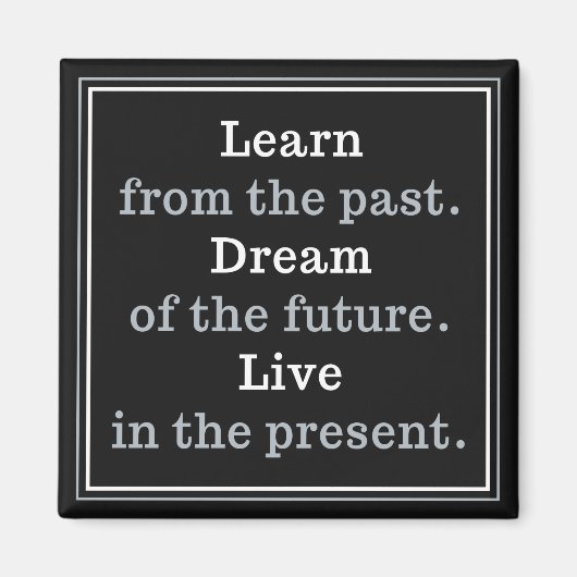 Aimant de devis motivationnel (Devant)