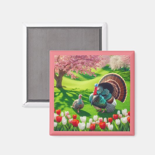 Aimant de dinde (Recto/Verso)