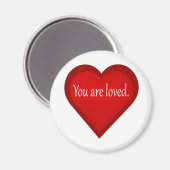 Aimant de discrimination positive pour You Are Lov (Recto/Verso)