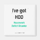 aimant de disque dur (Devant)