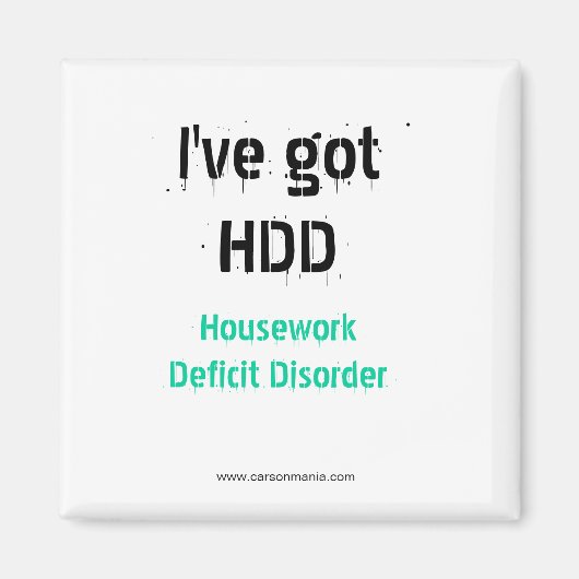 aimant de disque dur (Devant)