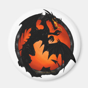 Aimant de dragon de cercle