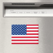 Aimant de drapeau américain  (In Situ (Lave-vaisselle))