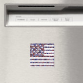 Aimant de drapeau américain 15 étoiles (In Situ (Lave-vaisselle))