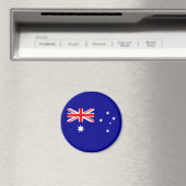 Aimant de drapeau australien patriotique (In Situ (Lave-vaisselle))