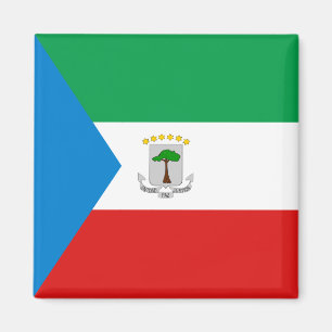 Aimant de drapeau de Guinée équatoriale