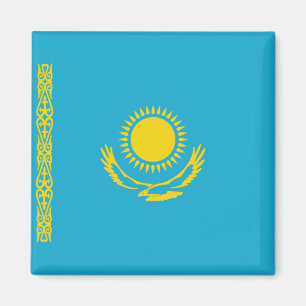 Aimant de drapeau de Kazakhstan