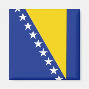 Aimant de drapeau de la Bosnie-Herzégovine