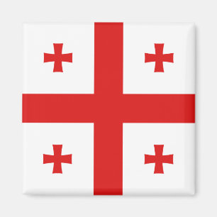 Aimant de drapeau de la Géorgie