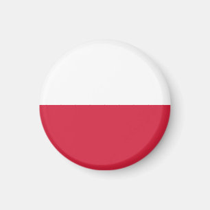 Aimant de drapeau de la Pologne