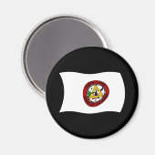 Aimant de drapeau de la réserve de Leech Lake (Recto/Verso)
