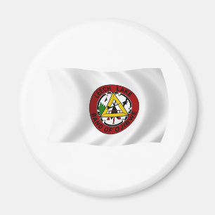 Aimant de drapeau de la réserve de Leech Lake
