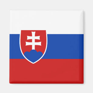 Aimant de drapeau de la Slovaquie