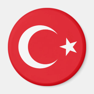 Aimant de drapeau de la Turquie