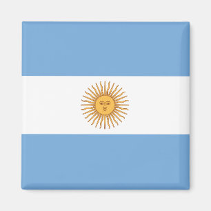 Aimant de drapeau de l'Argentine