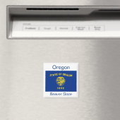 Aimant de drapeau de l'Oregon (In Situ (Lave-vaisselle))