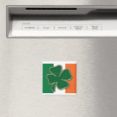 Aimant de drapeau de shamrock (In Situ (Lave-vaisselle))