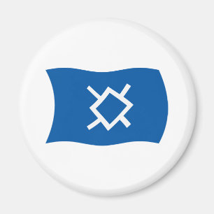 Aimant de drapeau des Cheyennes du Nord