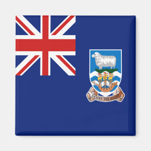 Aimant de drapeau des Îles Falkland