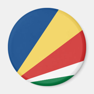 Aimant de drapeau des Seychelles
