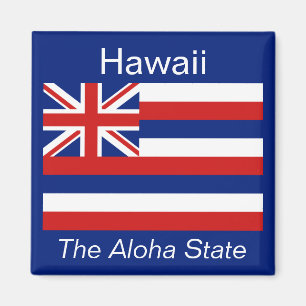 Aimant de drapeau d'Hawaï