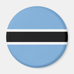 Aimant de drapeau du Botswana