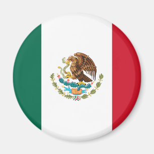 Aimant de drapeau du Mexique