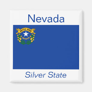 Aimant de drapeau du Nevada