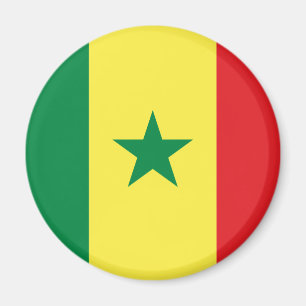 Aimant de drapeau du Sénégal