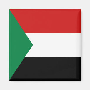 Aimant de drapeau du Soudan