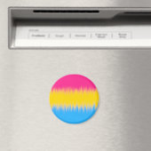 Aimant de drapeau pansexuel (In Situ (Lave-vaisselle))