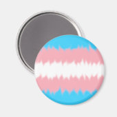 Aimant de drapeau trans (Recto/Verso)