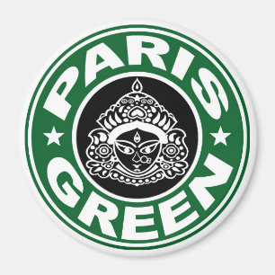 Aimant de Durga de vert de Paris