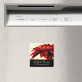 Aimant de Faveur de Mariage Fleur de la Passion Ro (In Situ (Lave-vaisselle))