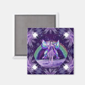 Aimant de fée de pluie violette (Recto/Verso)