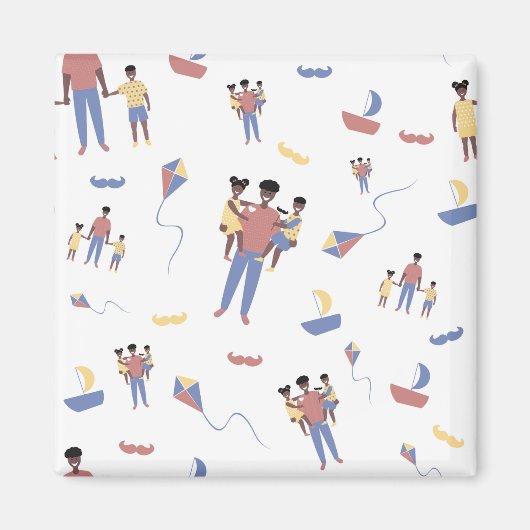 Aimant de fête des pères (Devant)