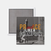 Aimant de Fitness comme un Champion (Recto/Verso)